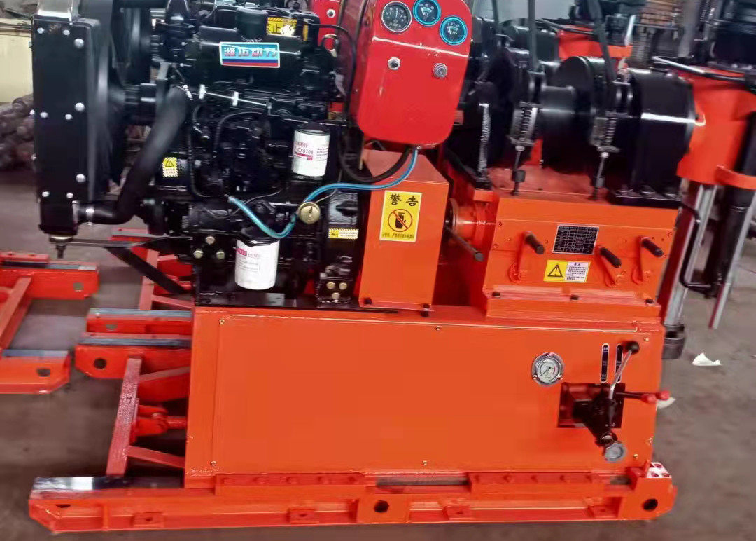 Gy 200 Hydraulic Borewell Machine Vertical Crawler Mounted Portable