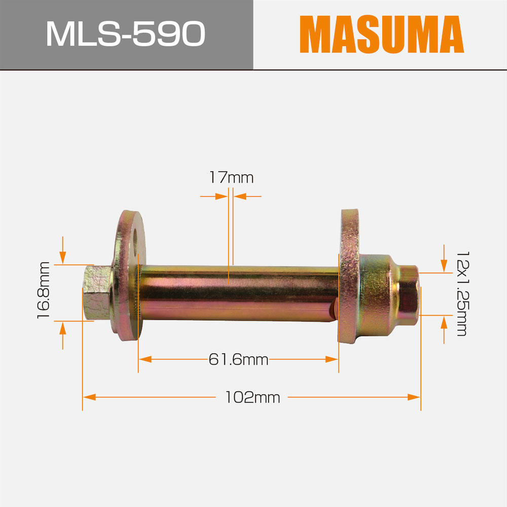 TOYOTA RAV4 MLS-590 MASUMA Spare Parts Anchor Bolt 90119-12278 48409-42010 48452-42010 48409-42011