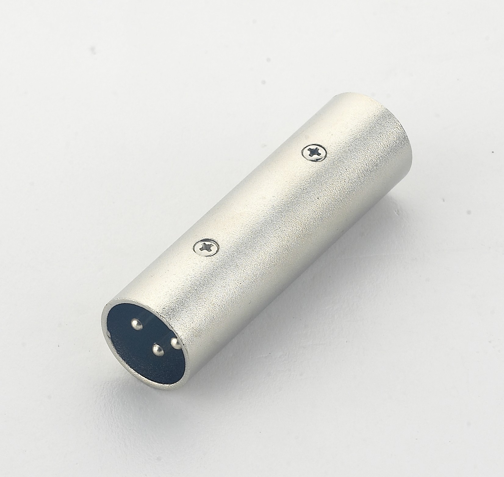 3 Pin Male XLR To Male 3 Pin Connector Adapter , XLR Connector DB2002