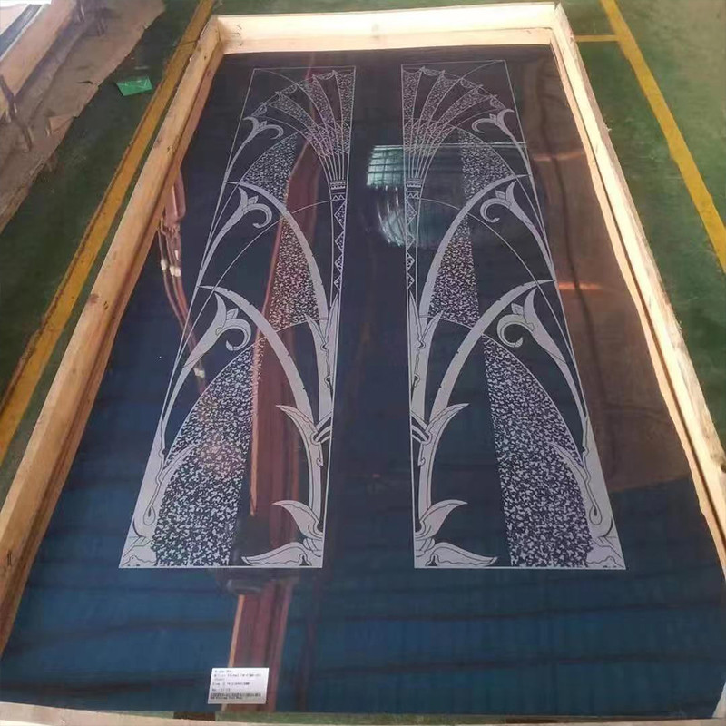 Elevator Door And Cabin Etched Stainless Steel Sheet 4 X 8 Stainless Steel Panel