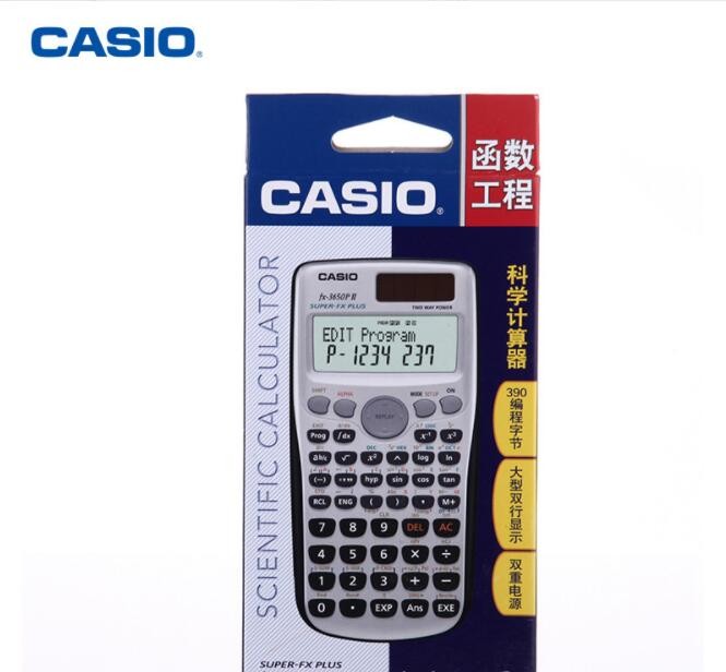 For Authentic Casio Casio FX-3650PII Computer programming Statistical Science Engineering calculator