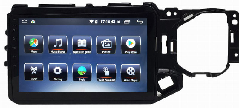 Ouchuangbo Central multimedia gps for Chery Tiggo 4X 5X 2017 support BT MP3 mirror link android 8.1 OS 4+64