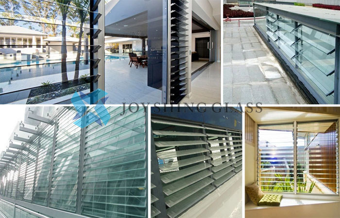 Sunshade Louver Glass Blade