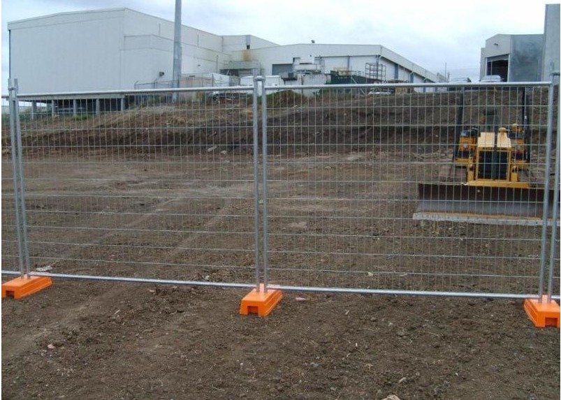H2100mm Temporary Pedestrian Fencing , W2400mm Moveable Fence Panels