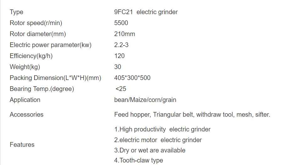 Self-suction Diesel Engine Corn Grain Milling Machine for Corn Soybean Feed Grinding