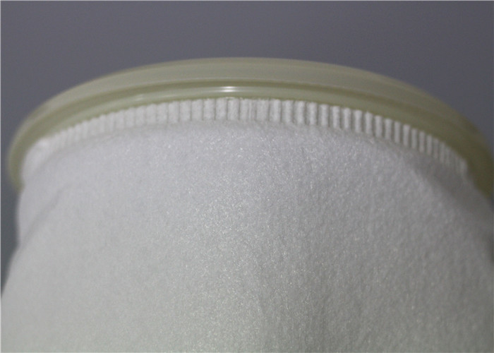 Mesh Pump Polyester Filter Bag 3D Space Inside Low Fiber Release Liquid Solid Separation