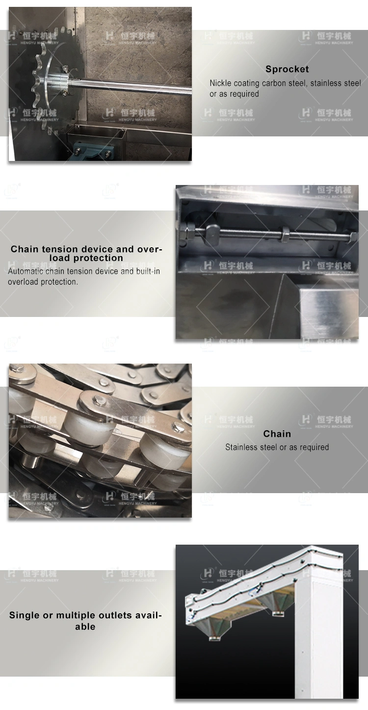 Food machinery Pet Food Grain Z Bucket Elevator for Sale