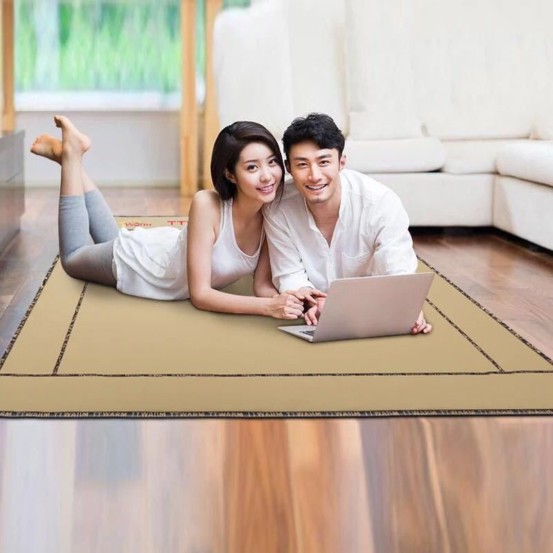 Easy Control Infrared Heating Mat , Electric Heated Heat Pad For Back And Neck Pain Relief