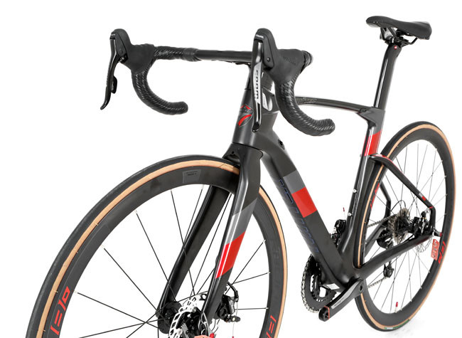 700C T900 Carbon Fiber Gravel Bike Lightweight CYCLONE Pro Disc Brake