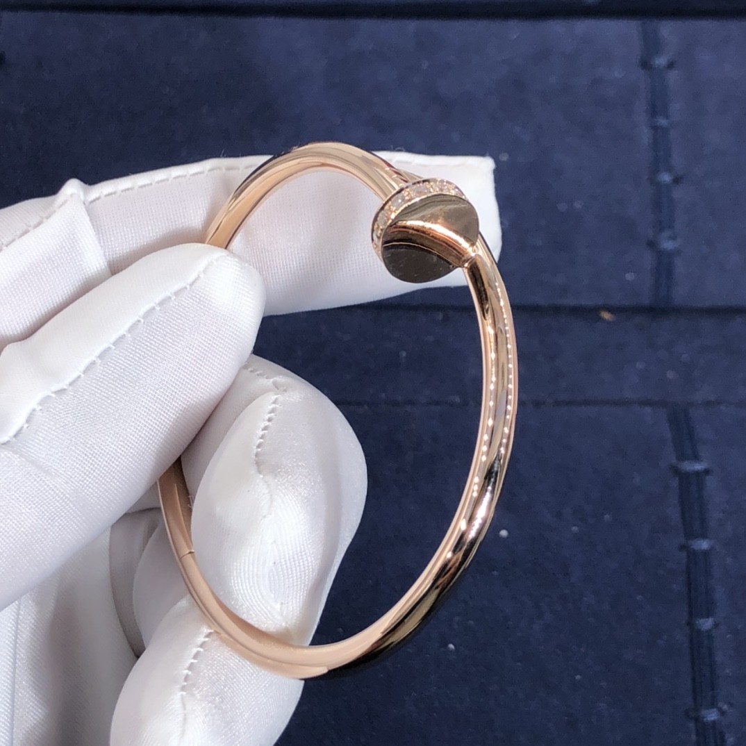 Elegant Car Tier 18k GoldJuste Un Clou Bracelet Natural Diamonds Real Gold Real Diamonds