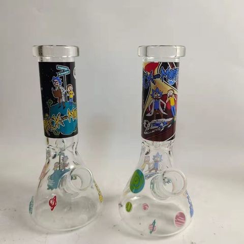 12.5 Inch Glass Water Bottle Bong Custom Daily Use