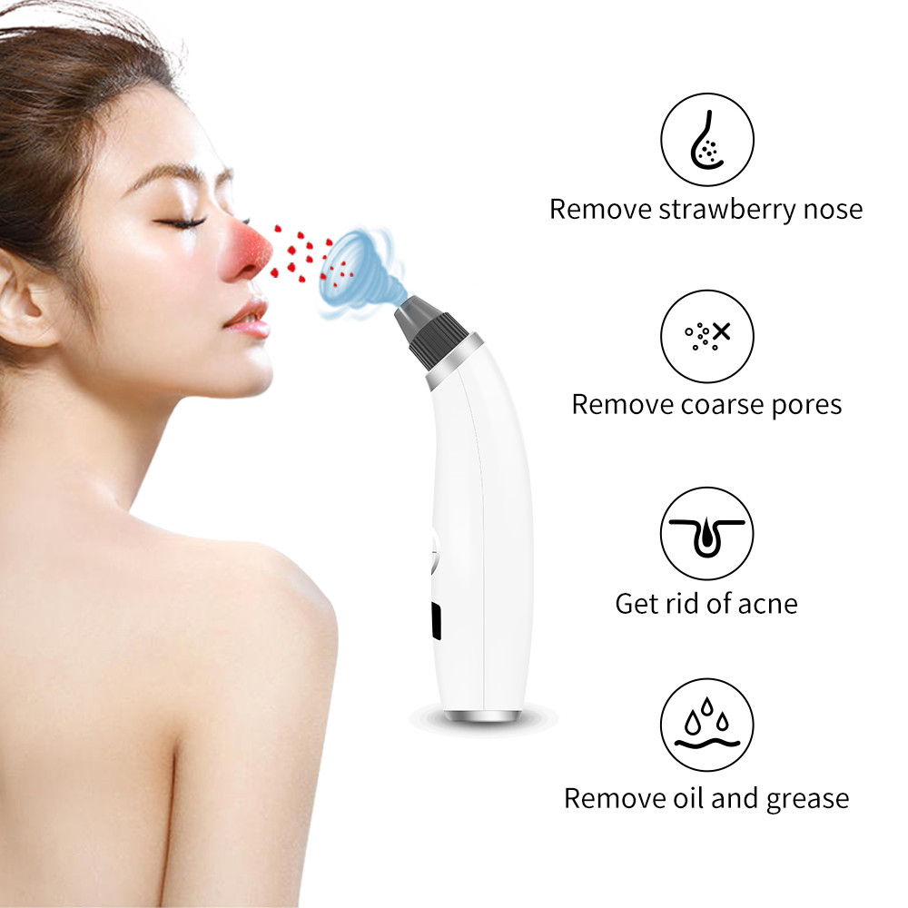 Suction Pore Cleaner Blackhead Extraction Machine Portable Electronic Multi Function