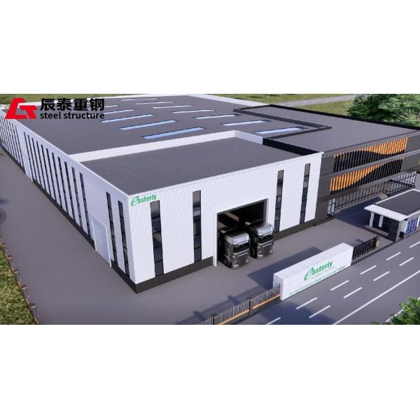 Prefabricated Building Steel Structure Workshop For Industrial Production
