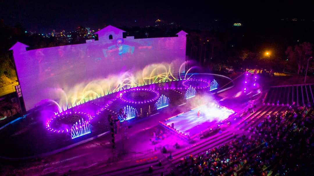 Vietnam Show Water Dancing Fountain Musical Signal Control