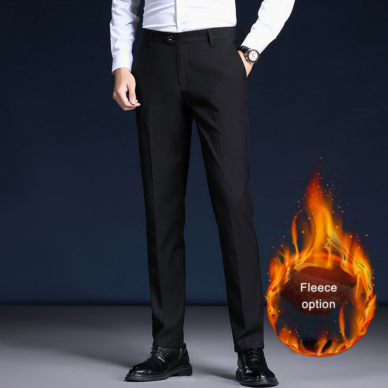 Polyester/Cotton Men's Pants Trousers Suit with Formal Dress Coat and Slim Fit Blazer