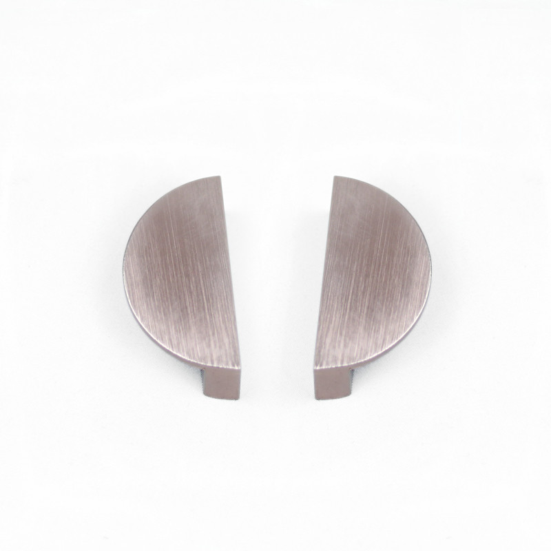 OEM 90mm Aluminum Alloy Half Moon Drawer Handles