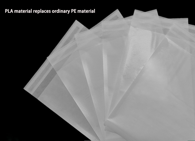 Self Seal Transparent Biodegradable Envelope Glassine Wax Paper Bag Semi Disposable