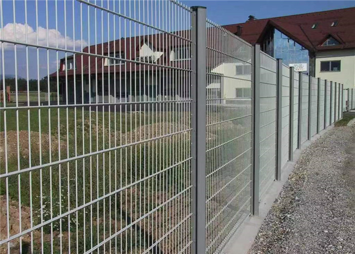 Twin Wire Welded Mesh Fence Panels - Double Wire Rigid Mesh Fences & Pvc Mesh Fencing