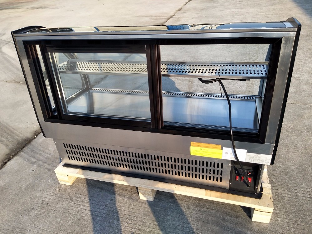 LED Interior Refrigerated Dessert Cake Display Case 3.3CU.FT