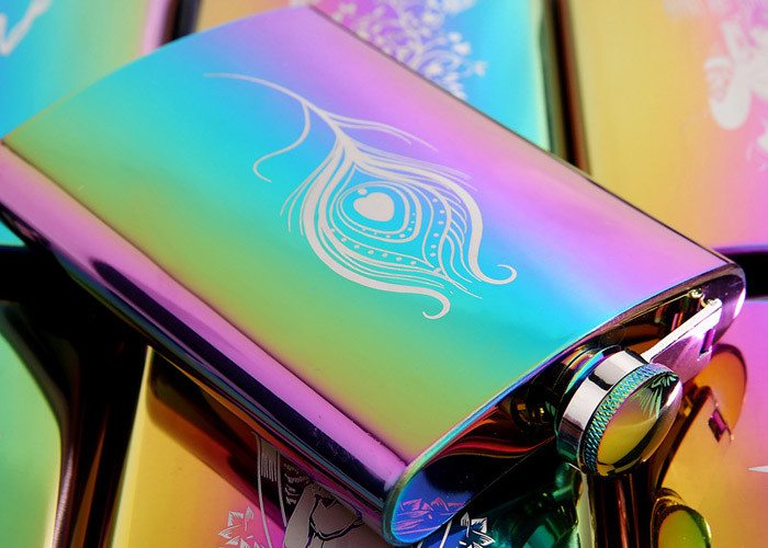 Seven Color Stainless Steel Household Items Portable Outdoor Hip Flask