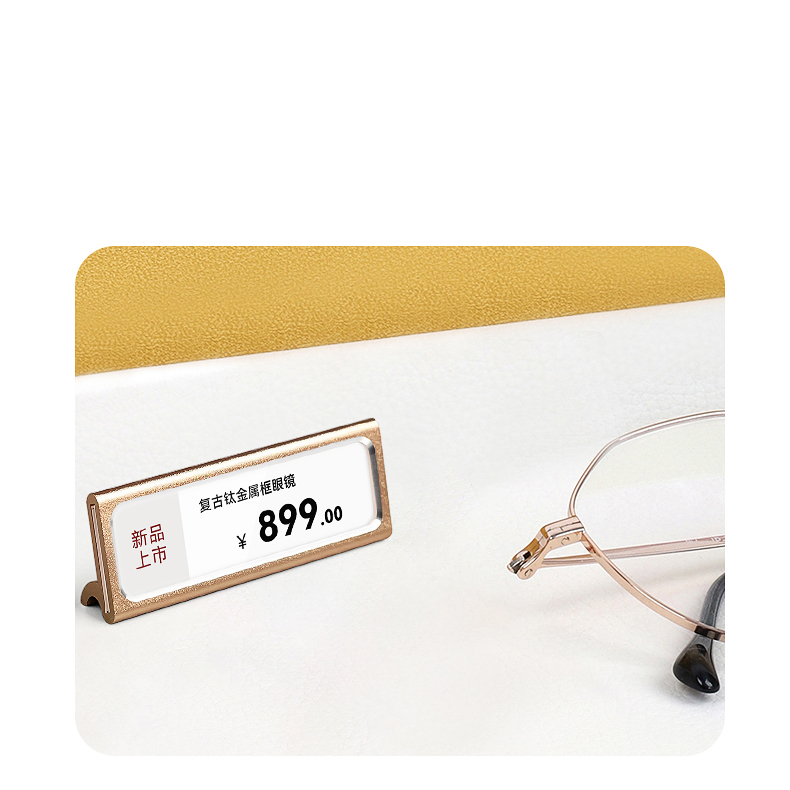 Metal Price Sign for Bread Store Display Stand