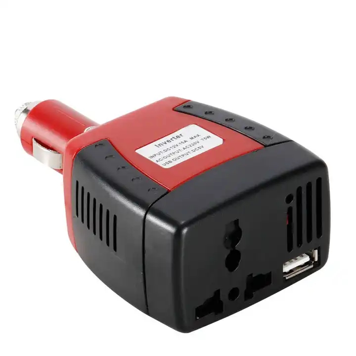 75W Car Usb Power Inverter 2.1A Usb/3 Socket 24V Dc To 220V Ac 75W Car Inverter Car Power Inverter Adapter Usb Charger