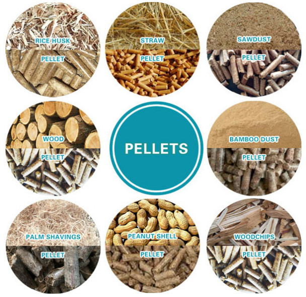 High capacity vertical ring die biomass pellet machine sawdust processing wood pellet machine with CE