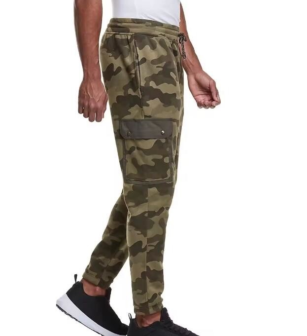 Customized Sublimation Print Mens Cotton Sweatpants With Two Side Pockets