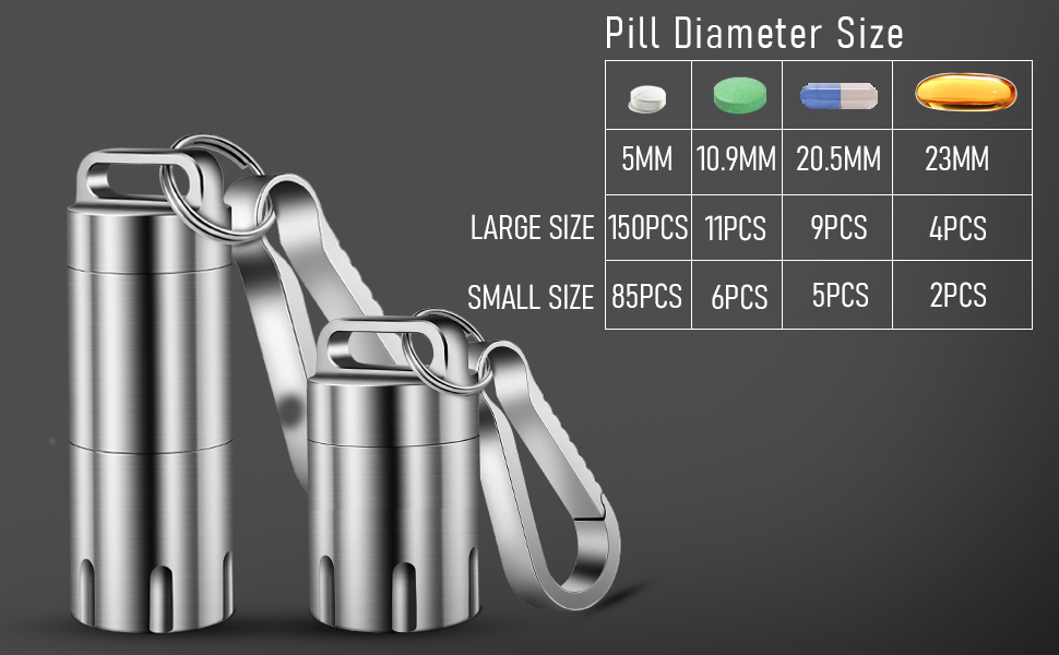 small  pill holder