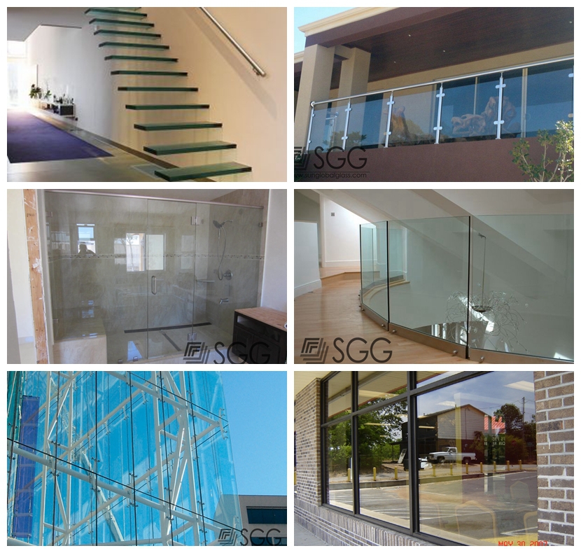 tempered glass price for 1/2 inch