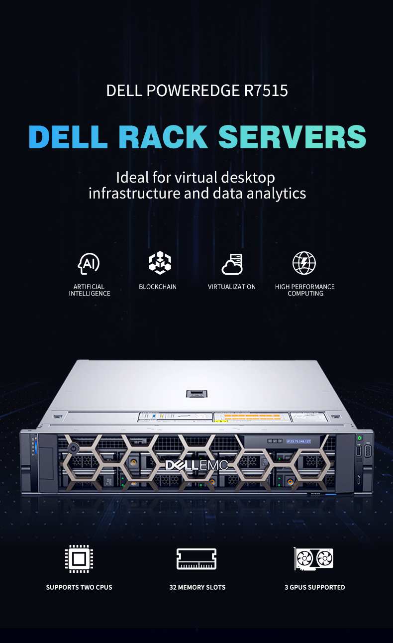 8G Rackmount Workstation Dell Precision T3430 E3-1230V5 Processor