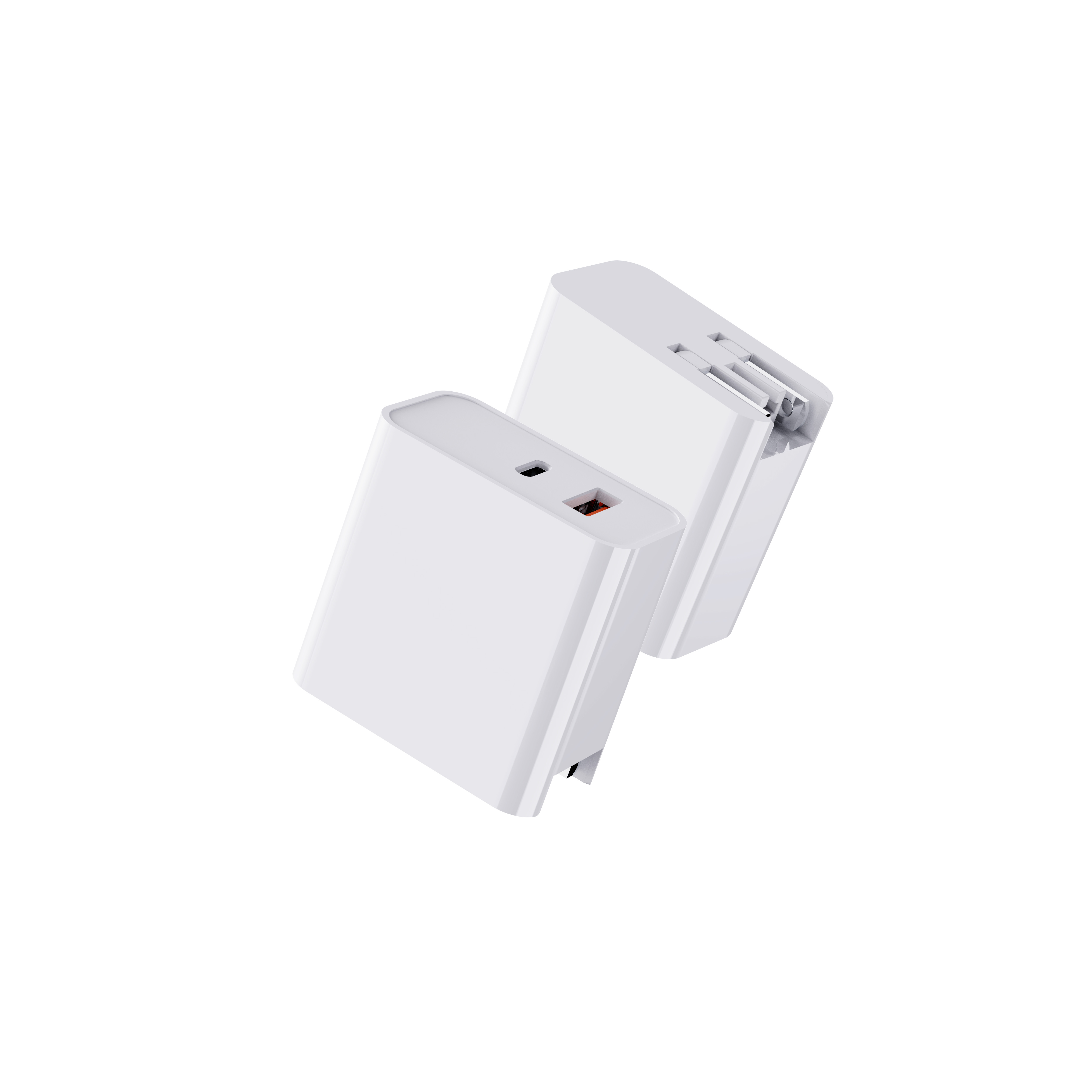 Fast Type C Charger Block 35W UAB A Charging Adapter Wall Charger Customized