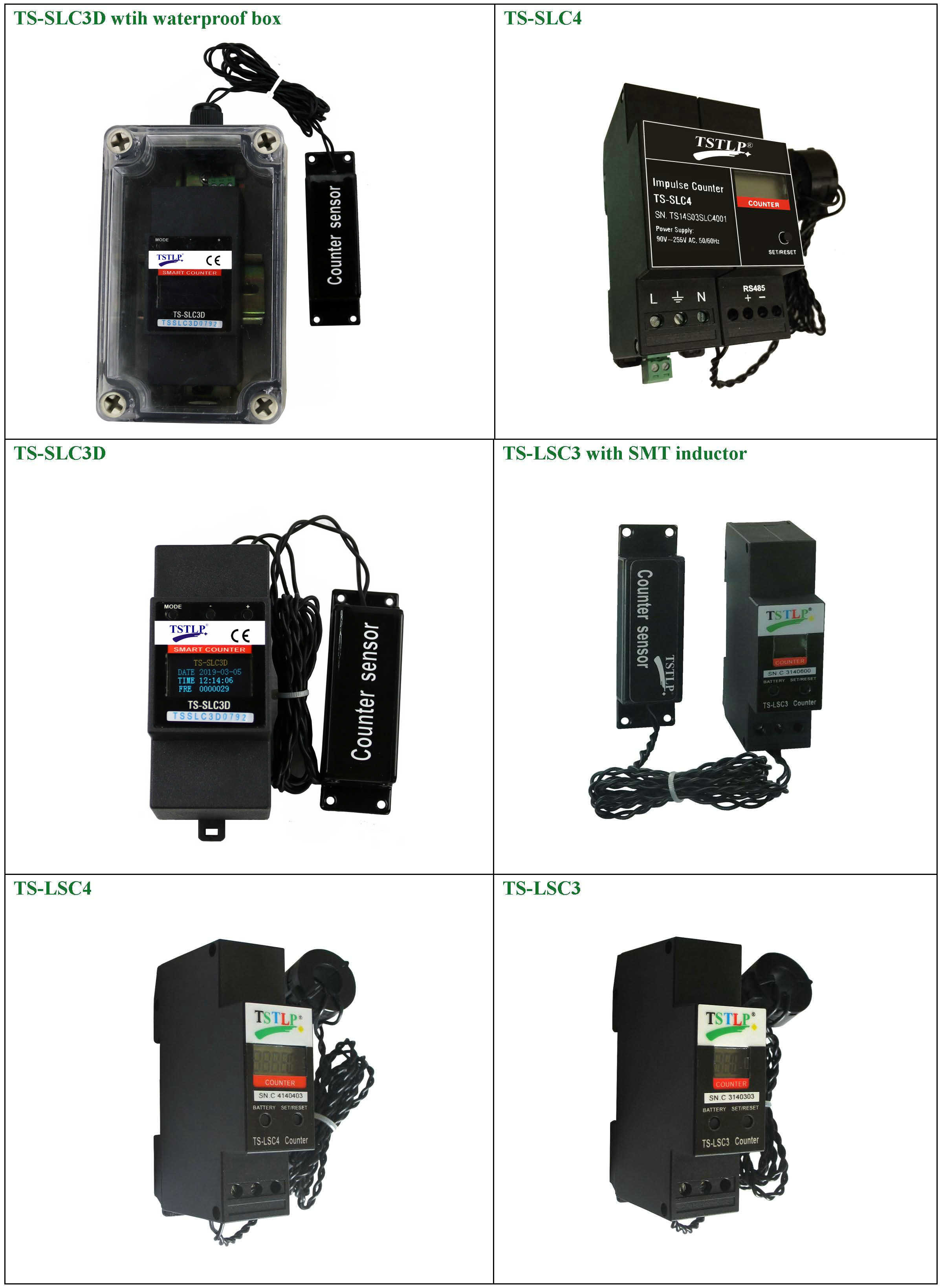 Counting Function Lightning Surge Counter With 1m Long Twisted Pair
