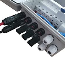 32A Solar String Combiner Box For RV Boats Solar Power System