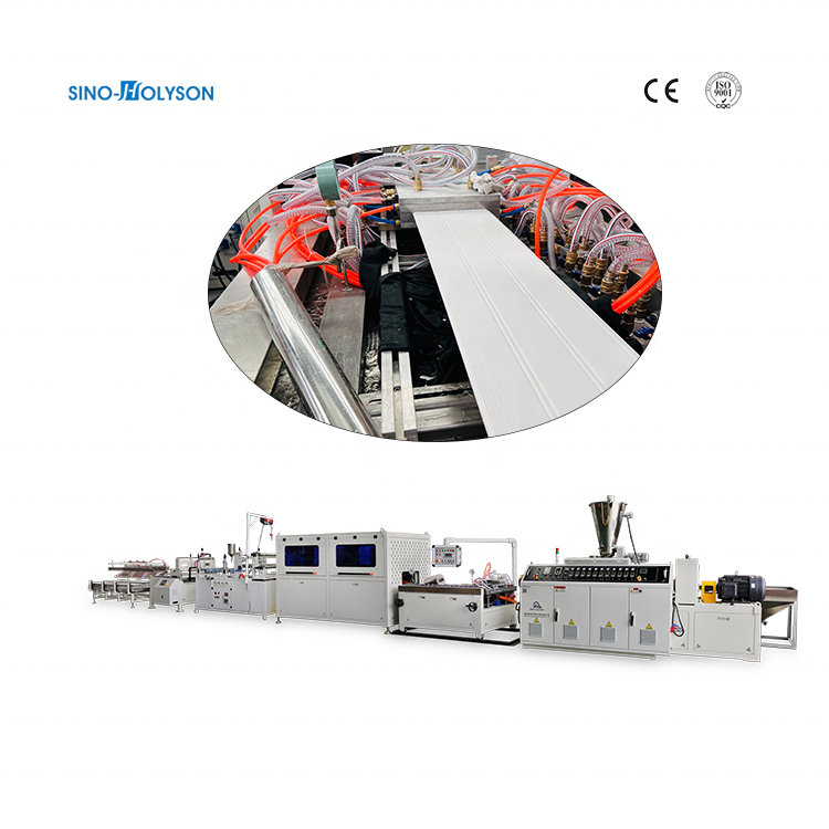 110kw 50-200mm Plastic Extrusion Panel Wall Ceiling Production Line PVC Panel Making Machine