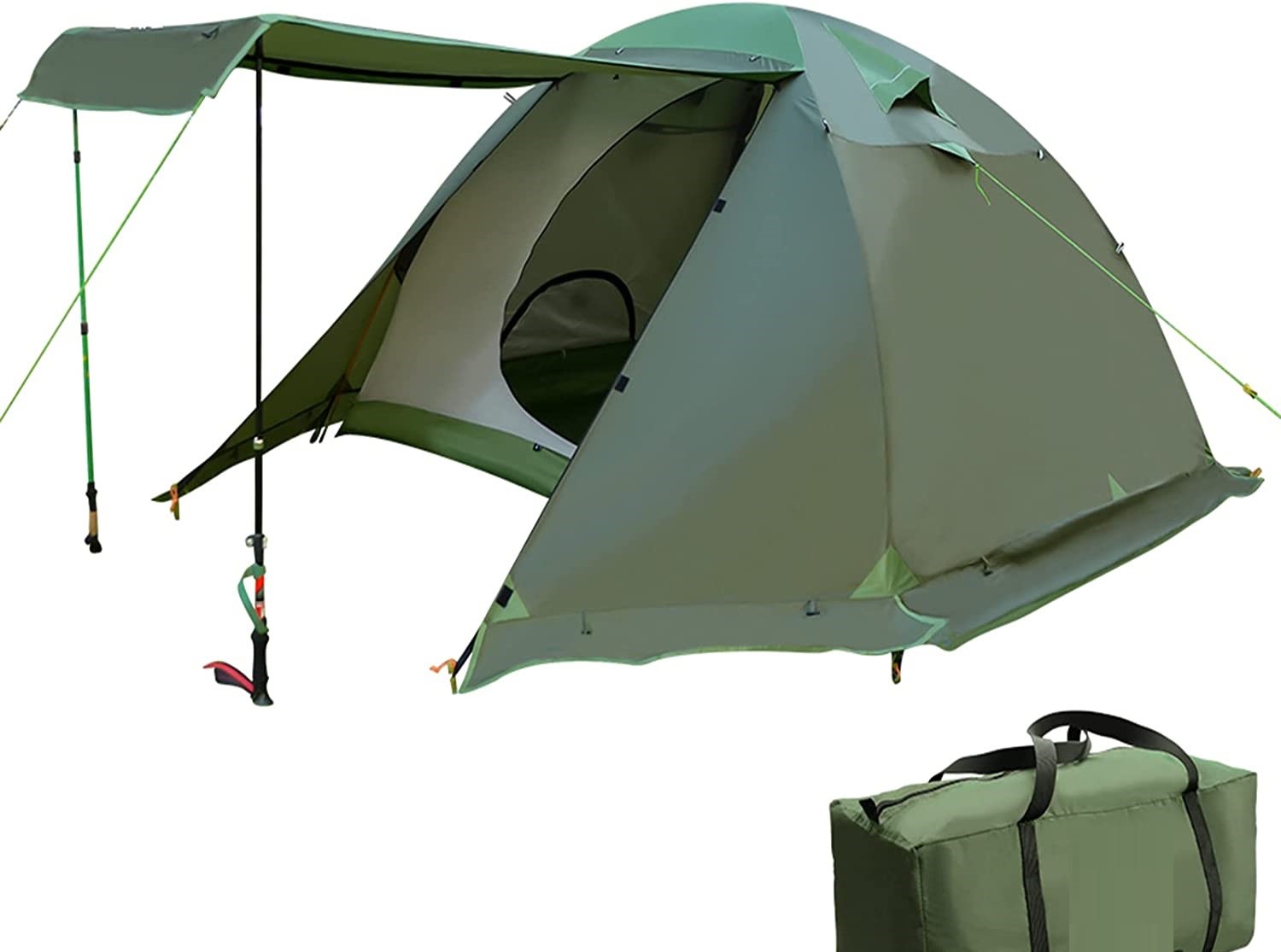 Tents for Camping Waterproof Lightweight Easy Set Up 4 Season Winter Family Tent for Camp Backpacking Hiking Outdoor