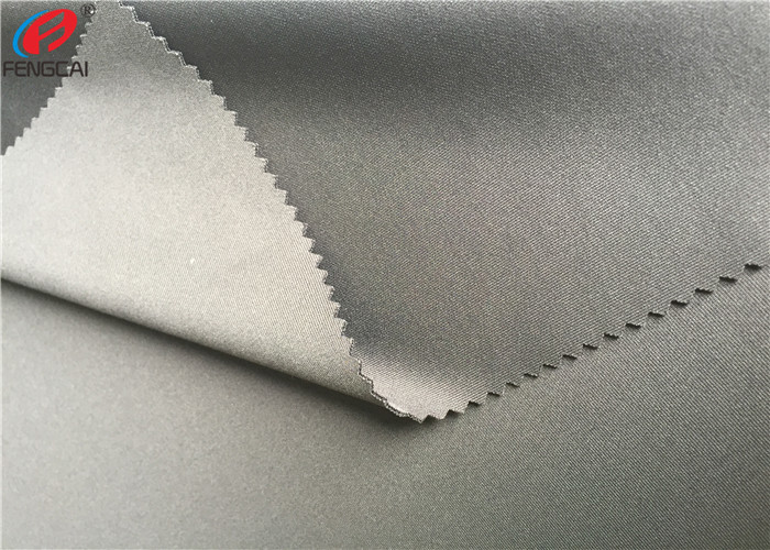 Polyester Spandex Scuba Weft Knitted Fabric For Garment Make To Order