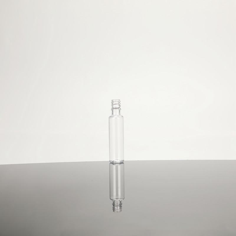 Customized Transparent PET liquid dropper bottle with Childproof Screw Cap