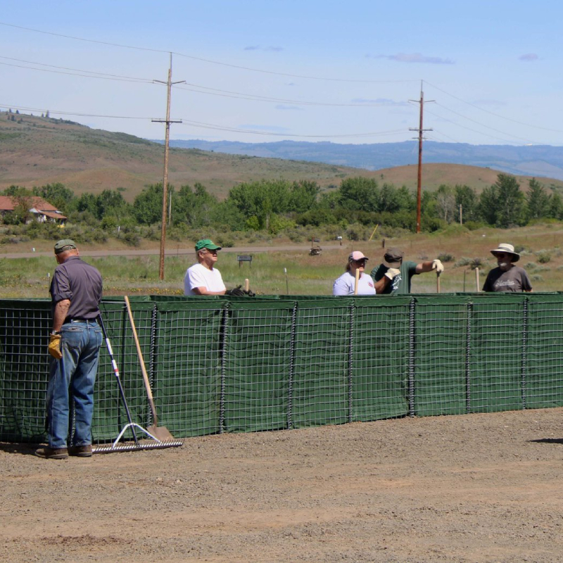Heavy Zinc Coated Defensive Barrier Welded Wire Mesh Gabion