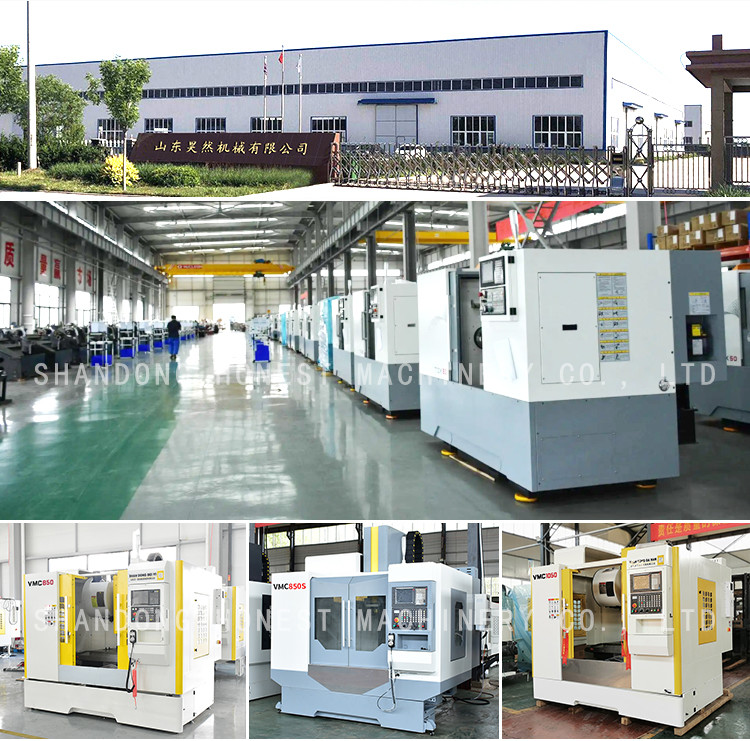 High rigidity heavy cutting hard rail vertical machining center vmc650 cnc milling machine