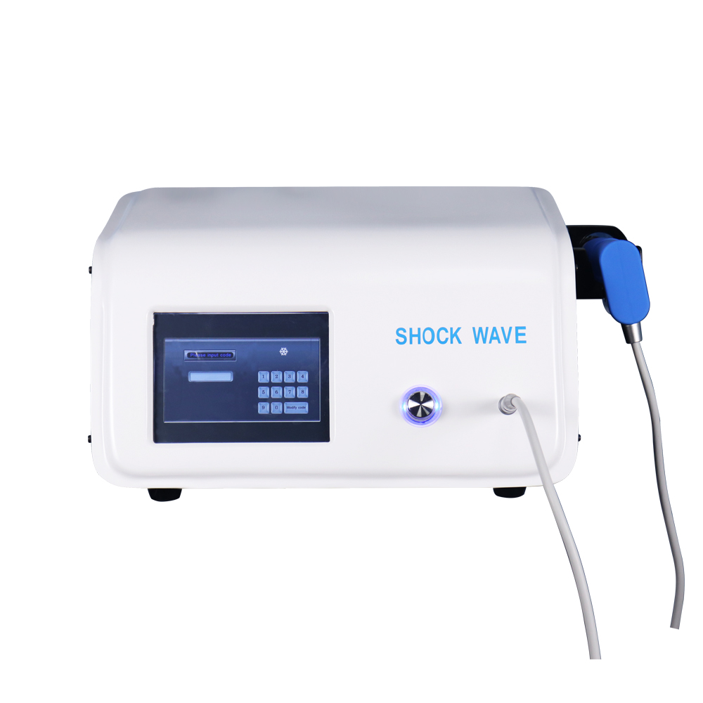 White ESWT Extracorporeal Shock Wave Therapy Machine OEM