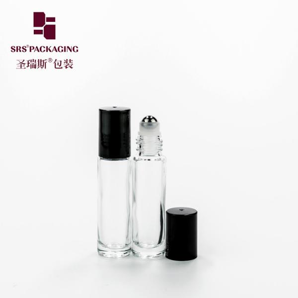 Quality Empty cosmetic 10ml mold roll on luxury glass perfume bottles for sale