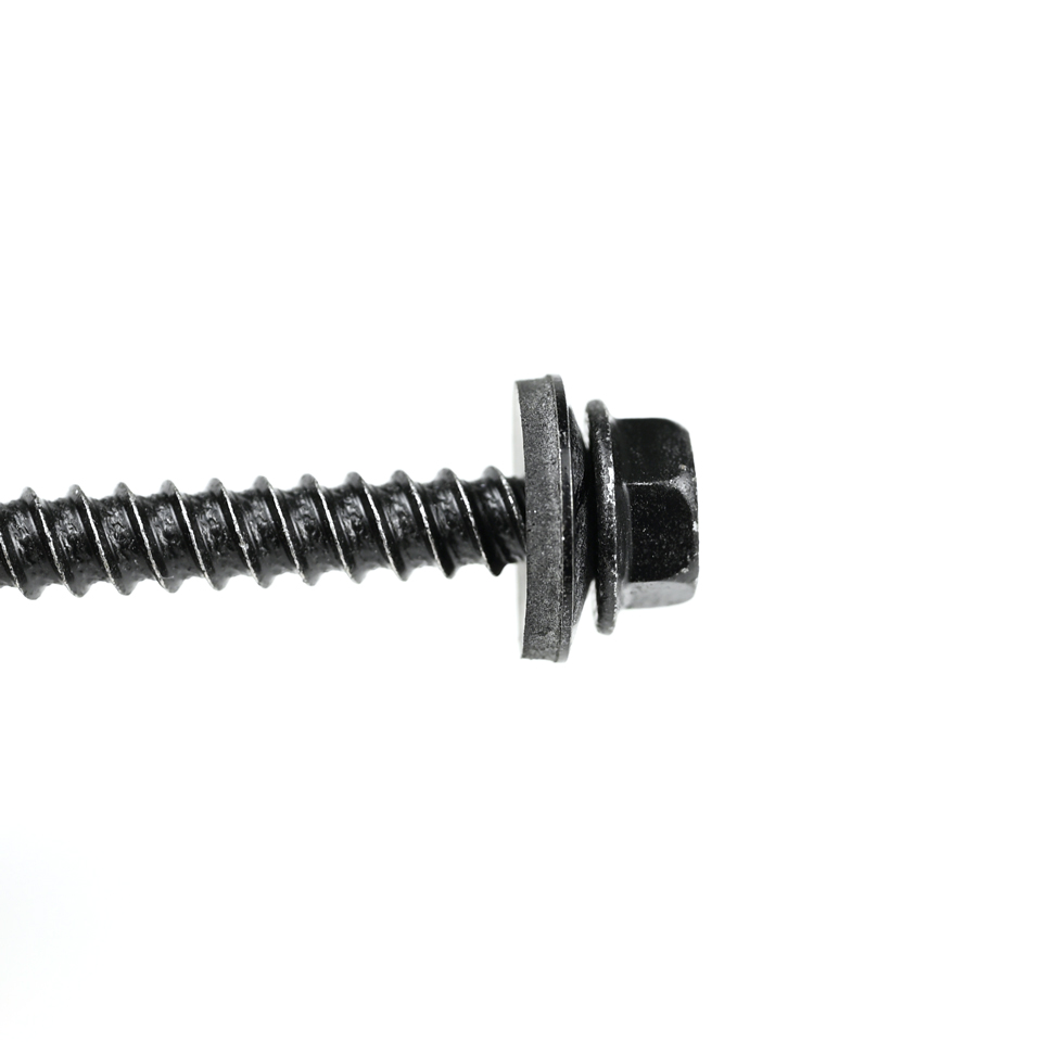 ZINC Finish Flange Hex Head Wood Screw for Wooden Building Materials and Structures