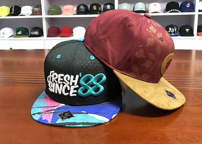 Cheap price Customize unisex hip hop 6 or 5panel mix color snapabck hats caps