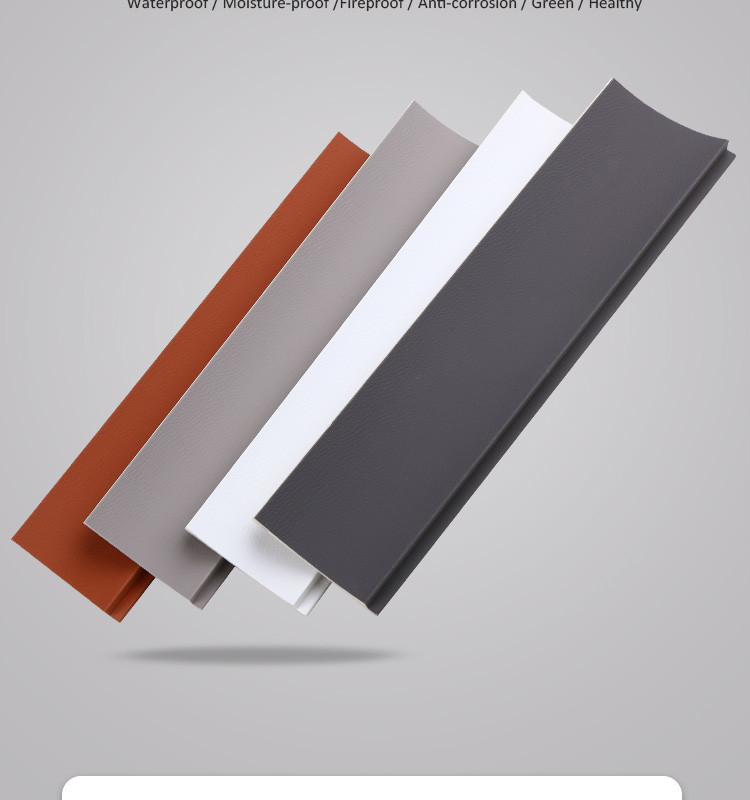 Interior Decoration Environmentally Friendly PVC Moulding Board WPC Grating Panel
