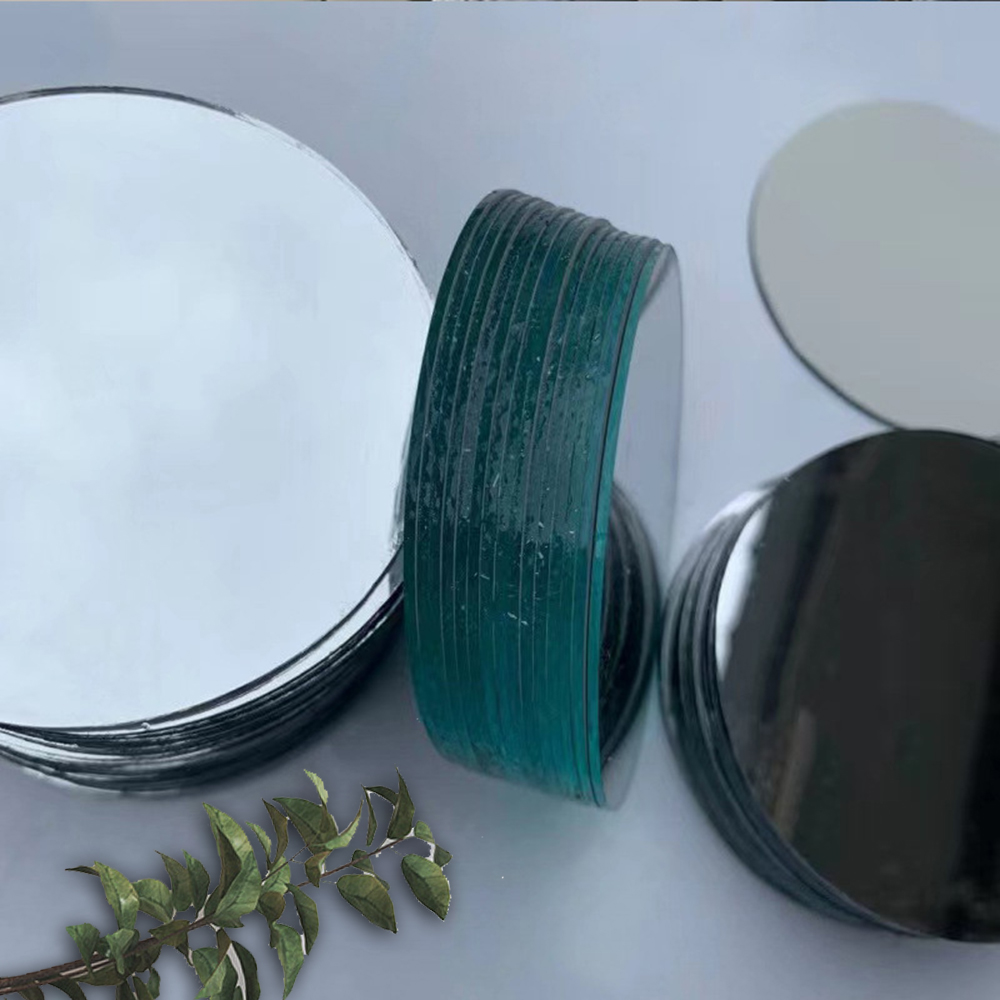 Bath Mirror Square Wall Inflatable Ball Sticker Two-Way Wavy Full Length Decor Mirror