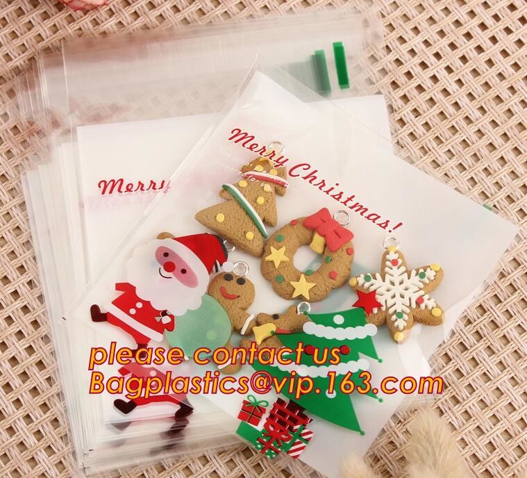 gravure printing halloween party bag, cute design food grade plastic cookie packing,halloween shrink cello treat bags fo