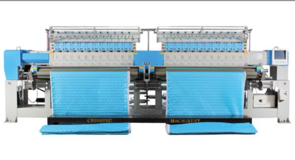 Straight Line Automatic Embroidery Sewing Machine 22 Heads For Quilting 1.6m