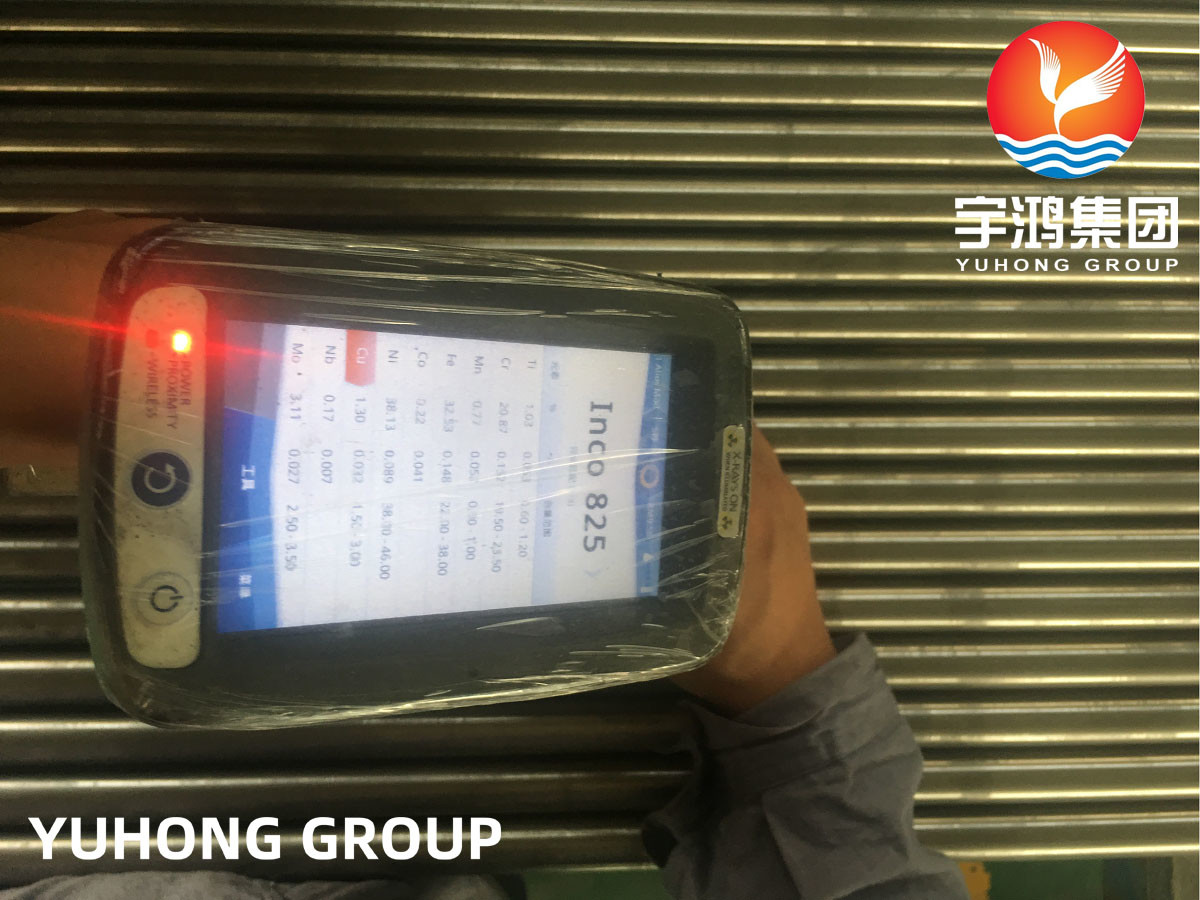 ASTM B163 UNS N08825 Nickel Alloy Steel Seamless Tube For Heat Exchanger