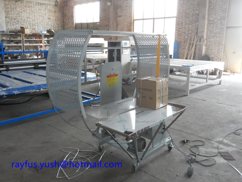 Automatic Pe Strapper Bundle Tying Machine Corrugated Carton Box Making